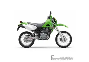 Aufkleber für Kawasaki KLX650 R 1999 • Kawasaki OEM-Aufkleber