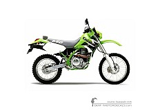 Stickers voor Kawasaki KLX650 R 2001 • Kawasaki OEM Stickers