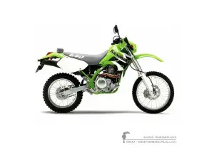 Aufkleber für Kawasaki KLX650 R 2001 • Kawasaki OEM-Aufkleber