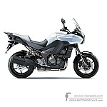 Kawasaki KLZ1000 VERSYS 2012 - Weiss