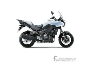 Decals for Kawasaki KLZ1000 VERSYS 2012 - White • Kawasaki OEM Decals