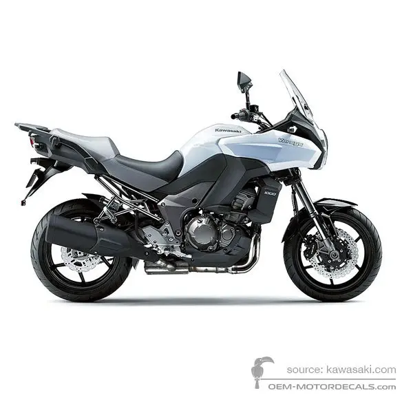 Kawasaki KLZ1000 VERSYS 2012 - Blanco - Pearl Stardust White