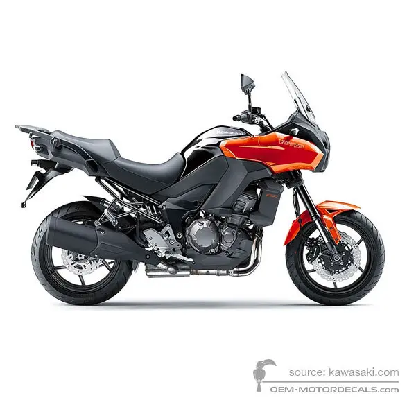Kawasaki KLZ1000 VERSYS 2013 - Naranja - Candy Burnt Orange