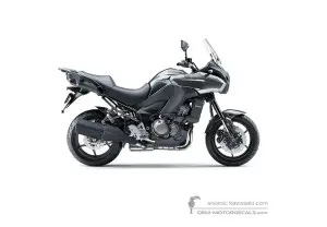 Decals for Kawasaki KLZ1000 VERSYS 2013 - Gray • Kawasaki OEM Decals