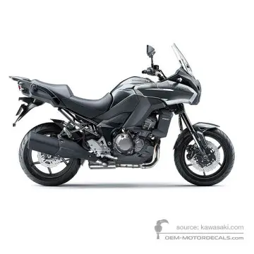 Kawasaki KLZ1000 VERSYS 2013 - Grigio - Metallic Moondust Gray