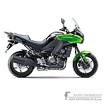 Kawasaki KLZ1000 VERSYS 2014 - Verde