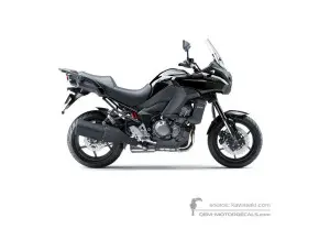Decals for Kawasaki KLZ1000 VERSYS 2014 - Black • Kawasaki OEM Decals