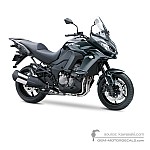 Kawasaki KLZ1000 VERSYS 2016 - Schwarz