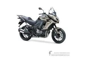 Decals for Kawasaki KLZ1000 VERSYS 2016 - Titanium • Kawasaki OEM Decals