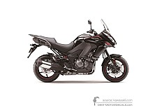 Naklejki do Kawasaki KLZ1000 VERSYS 2017 - Czarny • Kawasaki Naklejki OEM