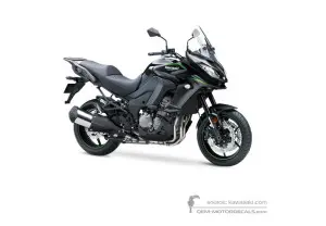 Decals for Kawasaki KLZ1000 VERSYS 2018 - Black • Kawasaki OEM Decals