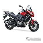 Kawasaki KLZ1000 VERSYS 2018 - Red