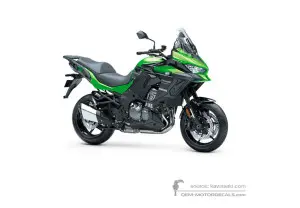 Stickers voor Kawasaki KLZ1000 VERSYS 2020 - Groen • Kawasaki OEM Stickers