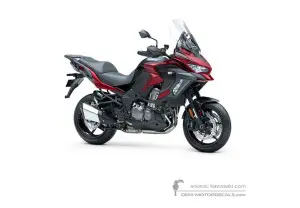 Decals for Kawasaki KLZ1000S VERSYS 2023 - Red • Kawasaki OEM Decals