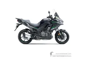 Decals for Kawasaki KLZ1000S VERSYS 2024 - Black • Kawasaki OEM Decals