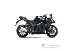 Decals for Kawasaki NINJA 1100SX 2025 - Black • Kawasaki OEM Decals