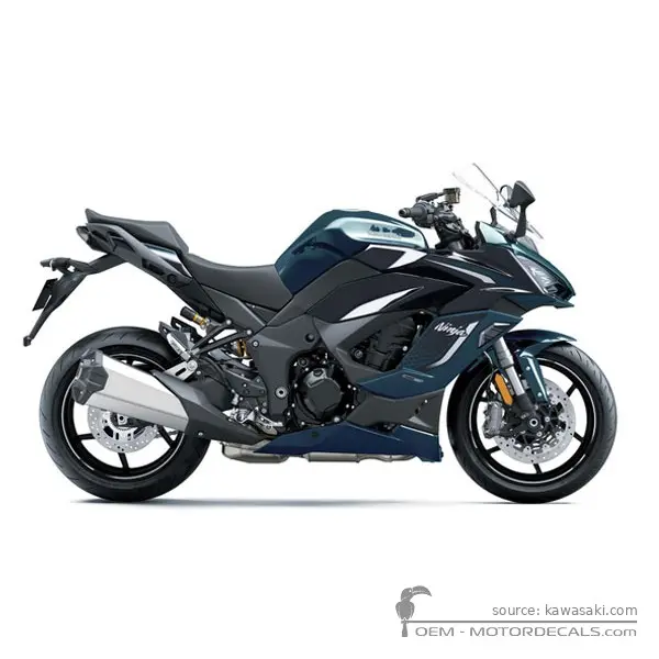 Kawasaki NINJA 1100SX | ZX1100 SE 2026 - Metallic Deep Blue / Metallic Diablo Black