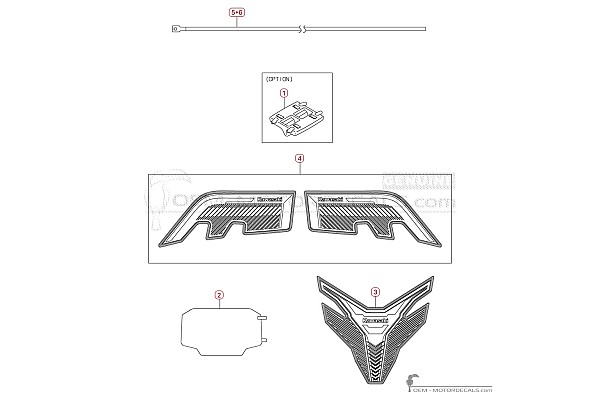 Adesivi opzionali