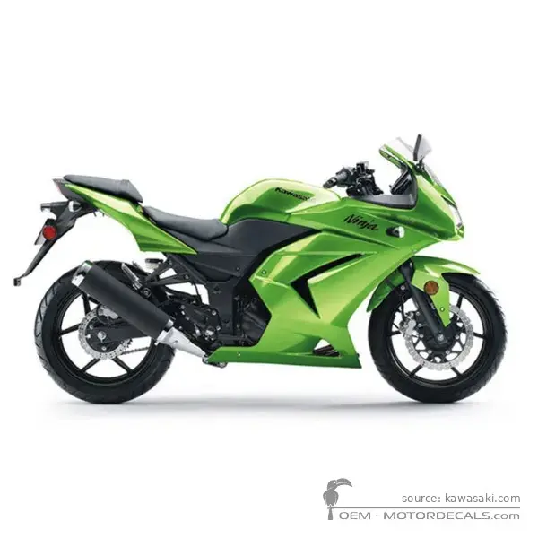 Kawasaki NINJA 250R | EX250 2012 - Lime Green