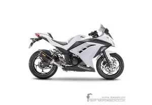 Autocollants pour Kawasaki NINJA 300 | EX300 2014 • Kawasaki Autocollants OEM