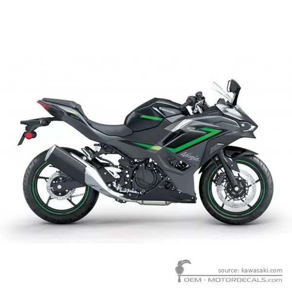 Kawasaki NINJA 500 I EX500 SE 2024 - Metallic Matte Dark Gray