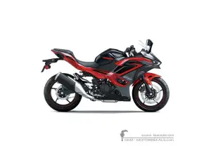 Naklejki do Kawasaki NINJA 500 I EX500 SE 2025 • Kawasaki Naklejki OEM