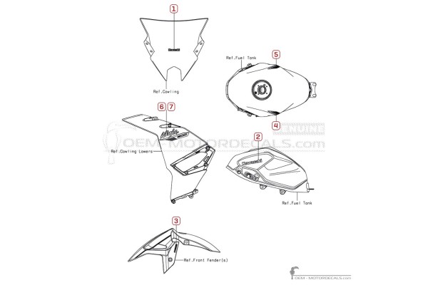 Kawasaki NINJA 500 I EX500 2025