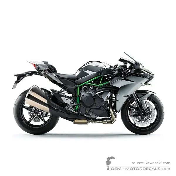 Kawasaki NINJA H2 | ZX1000 2015 - Mirror Coated Spark Black