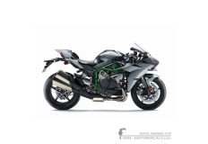 Adesivi per Kawasaki NINJA H2 | ZX1000 Carbon 2017 • Kawasaki Adesivi OEM