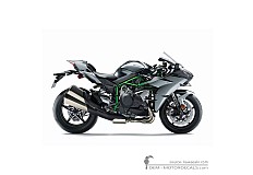 Pegatinas para Kawasaki NINJA H2 | ZX1000 Carbon 2018 • Kawasaki Pegatinas OEM