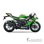 Kawasaki NINJA ZX-6R 2025 - Zielony