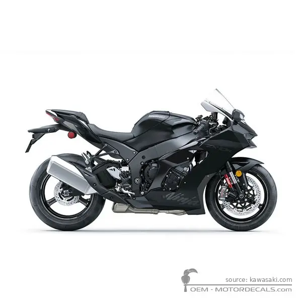 Kawasaki NINJA ZX-10R 2025 - Metallic Flat Spark Black / Ebony