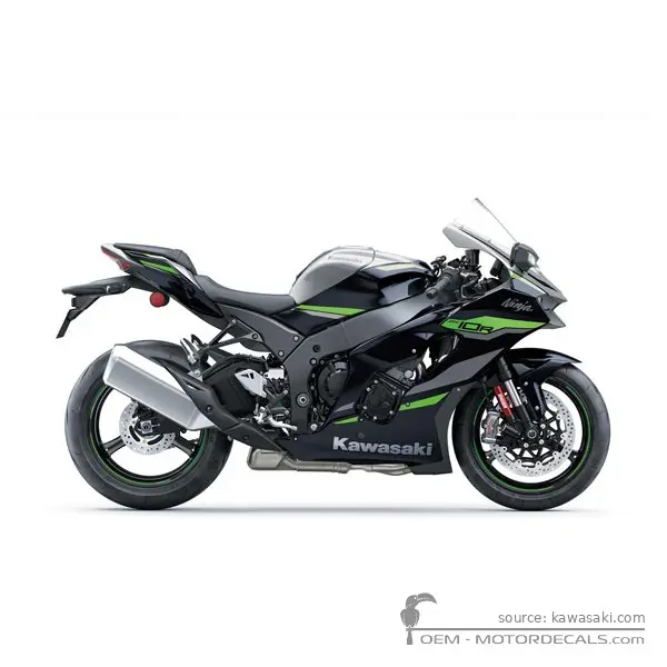Kawasaki NINJA ZX-10R 2025 - Metallic Graphite Gray / Metallic Diablo Black