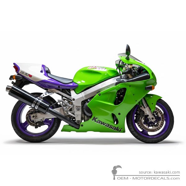 Decals for Kawasaki NINJA ZX-7RR 1997 • Kawasaki OEM Decals