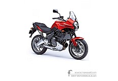 Stickers voor Kawasaki KLE650 VERSYS 2007 - Oranje • Kawasaki OEM Stickers