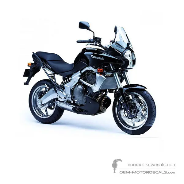Kawasaki KLE650 VERSYS 2007 - Schwarz - Ebony
