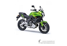 Adesivi per Kawasaki KLE650 VERSYS 2008 - Verde • Kawasaki Adesivi OEM