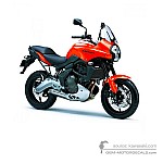 Kawasaki KLE650 VERSYS 2009 - Orange