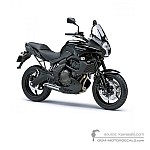 Kawasaki KLE650 VERSYS 2009 - Schwarz