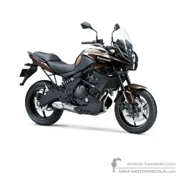 Kawasaki KLE650 VERSYS 2013 - Bruin - Metallic Magnesium Gray