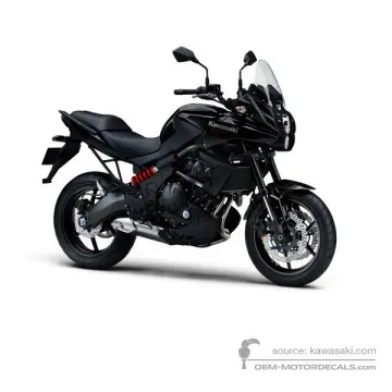 Kawasaki KLE650 VERSYS 2014 - Negro - Metallic Spark Black