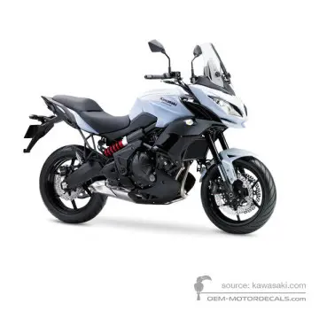 Kawasaki KLE650 VERSYS 2015 - Weiss - Pearl Stardust White