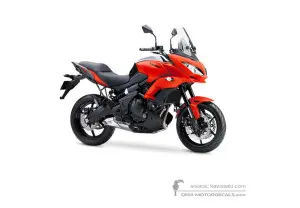 Naklejki do Kawasaki KLE650 VERSYS 2016 - Pomarańczowy • Kawasaki Naklejki OEM