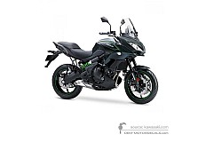 Adesivi per Kawasaki KLE650 VERSYS 2017 - Nero • Kawasaki Adesivi OEM