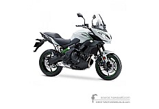Stickers voor Kawasaki KLE650 VERSYS 2018 - Wit • Kawasaki OEM Stickers