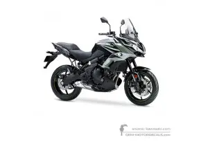 Decals for Kawasaki KLE650 VERSYS 2019 - Black • Kawasaki OEM Decals