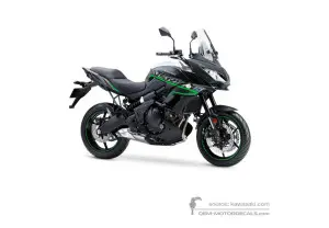 Naklejki do Kawasaki KLE650 VERSYS 2019 - Szary • Kawasaki Naklejki OEM