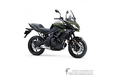 Stickers voor Kawasaki KLE650 VERSYS 2020 - Groen • Kawasaki OEM Stickers