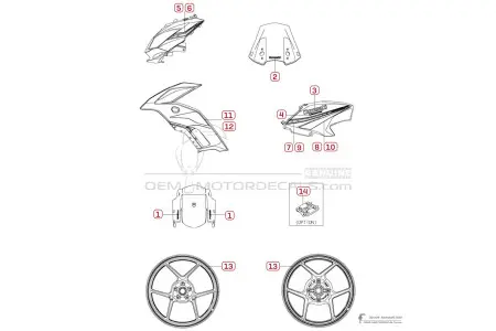 Kawasaki KLE650 VERSYS 2020 - Biały