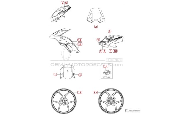 Kawasaki KLE650 VERSYS 2020 - Wit
